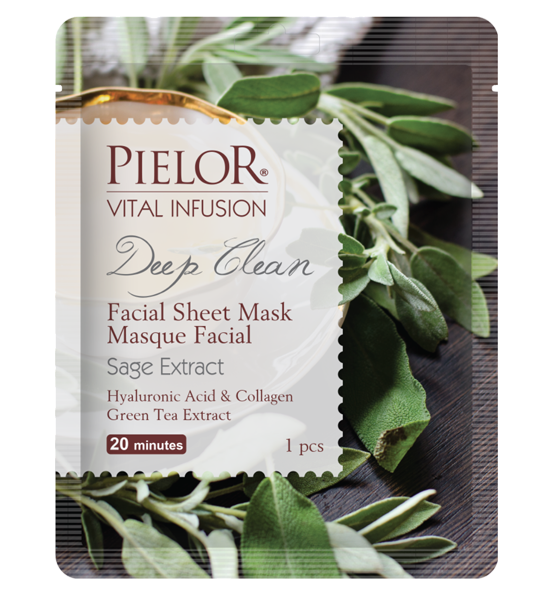Pielor Vital Infusion Deep Clean Facial Sheet Mask